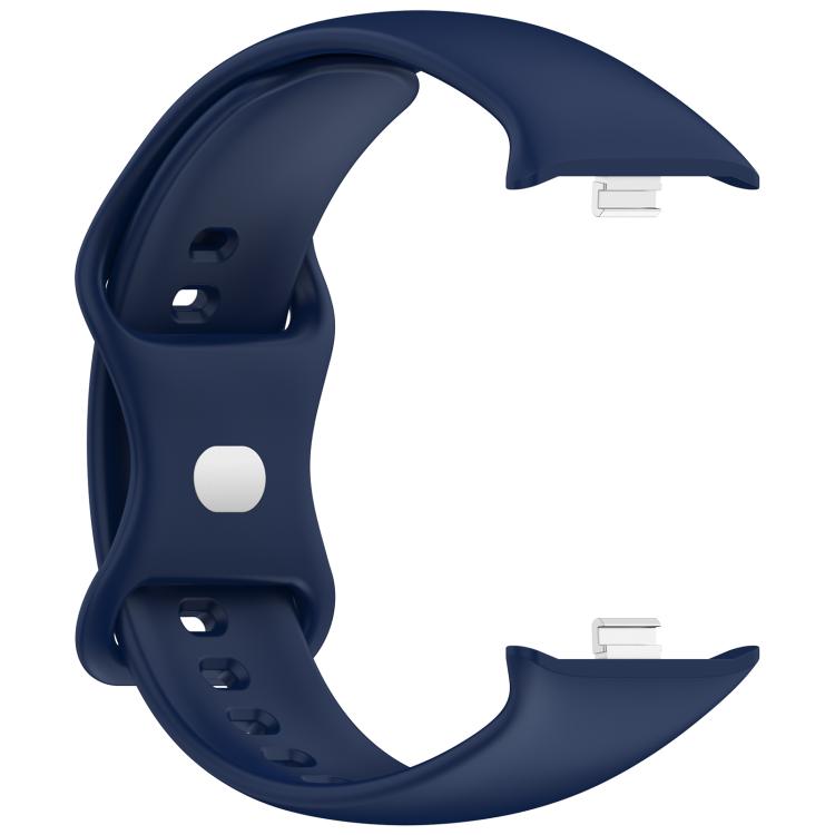 For vivo Watch GT 2 / iQOO Watch GT 2  Butterfly Buckle Solid Color Silicone Watch Band