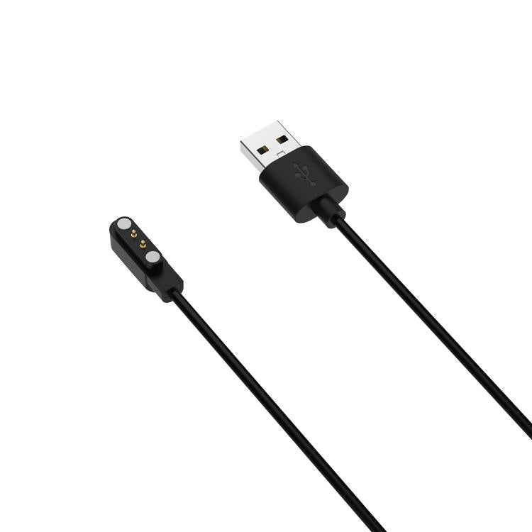 For Realme Watch 5 / Watch 3 Smart Watch Magnetic Charging Cable, Length: 1m - Black