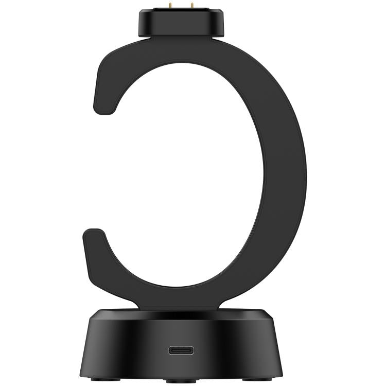 For Cosmo JrTrack Kids 5 / 4 / 3 / 2 / 1 C-Shaped Smart Watch Charging Stand Charging Dock Base - Black