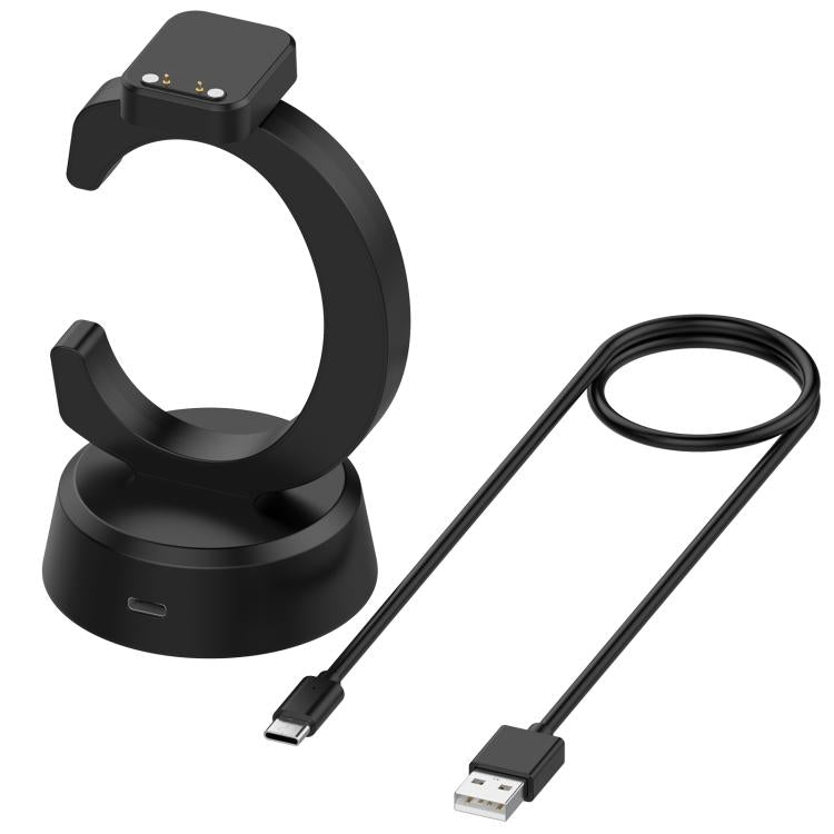 For Xplora XG02 C-Shaped Smart Watch Charging Stand Charging Dock Base - Black