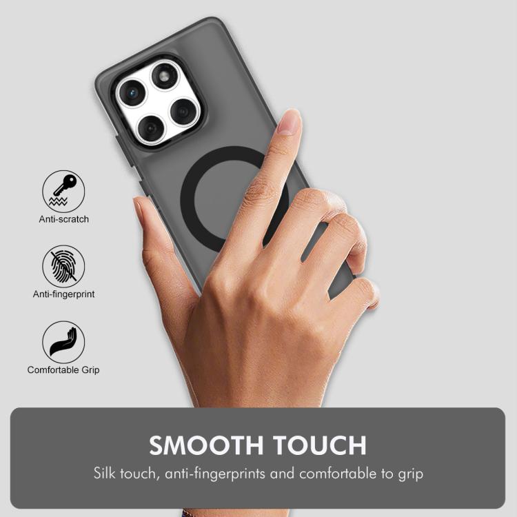 For Motorola Edge 60 Pro ENKAY Hat-Prince MagSafe Candy Color Phone Case with Soft Hydrogel Film