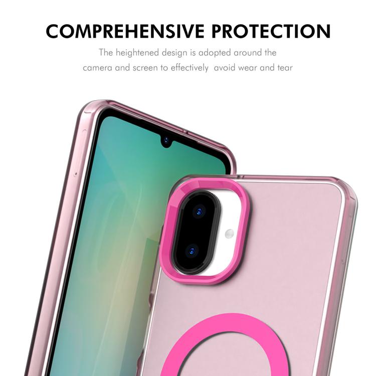 For Samsung Galaxy A07 ENKAY Hat-Prince MagSafe Candy Color Phone Case with 9H Screen Film