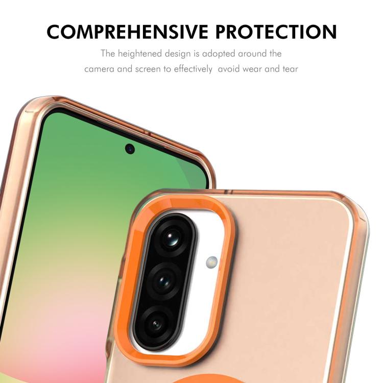 For Samsung Galaxy A36 / A56 ENKAY Hat-Prince MagSafe Candy Color Phone Case with 9H Screen Film