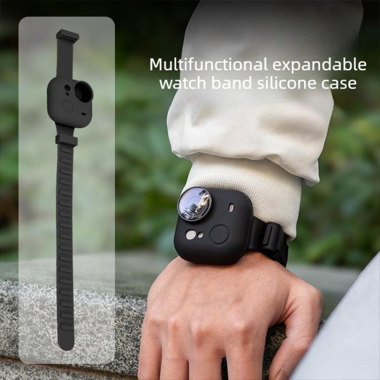 For Insta360 Go Ultra Sports Camera Expansion Strap Silicone Protective Cover