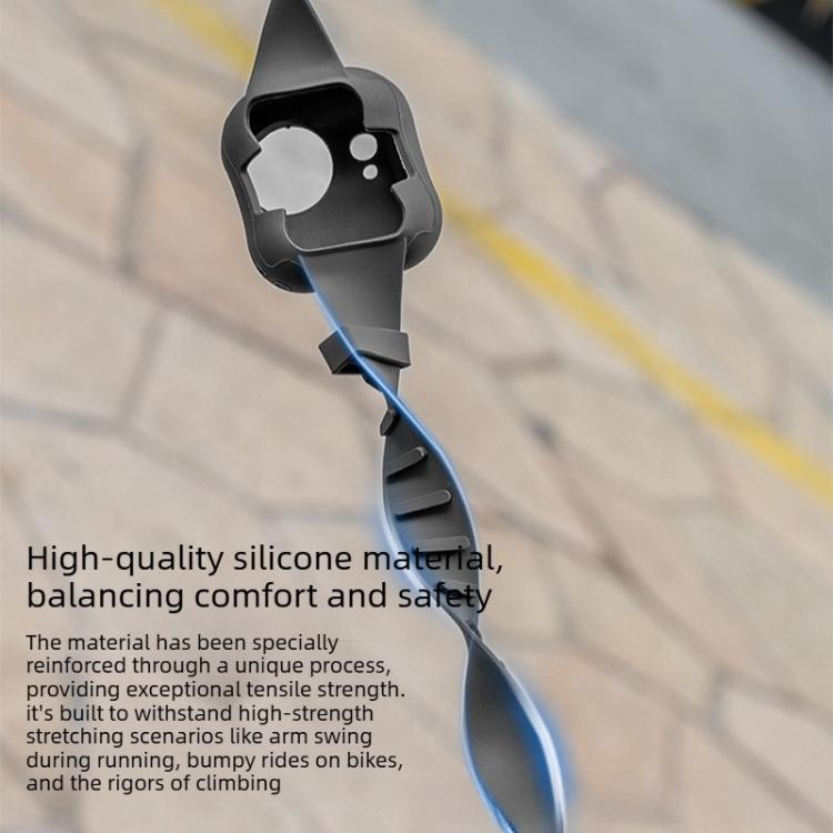 For Insta360 Go Ultra Sports Camera Expansion Strap Silicone Protective Cover