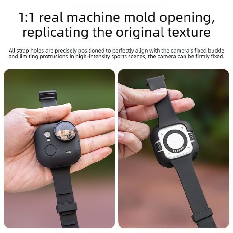 For Insta360 Go Ultra Sports Camera Expansion Strap Silicone Protective Cover