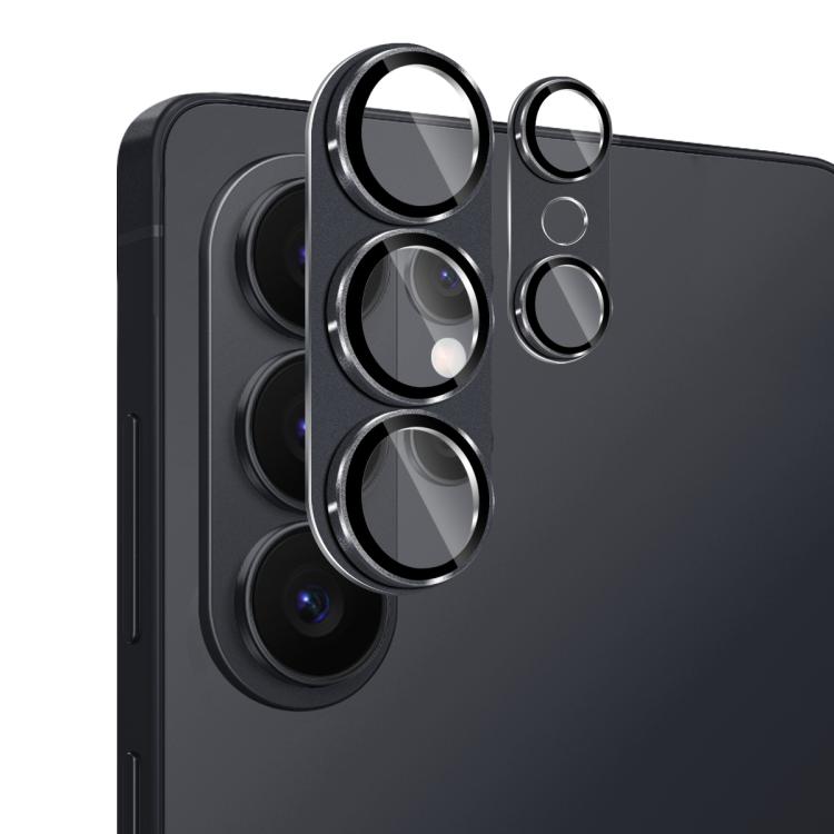For Samsung Galaxy S26 Ultra 5G ENKAY Anti-reflection Camera Lens Aluminium Alloy Tempered Glass Film