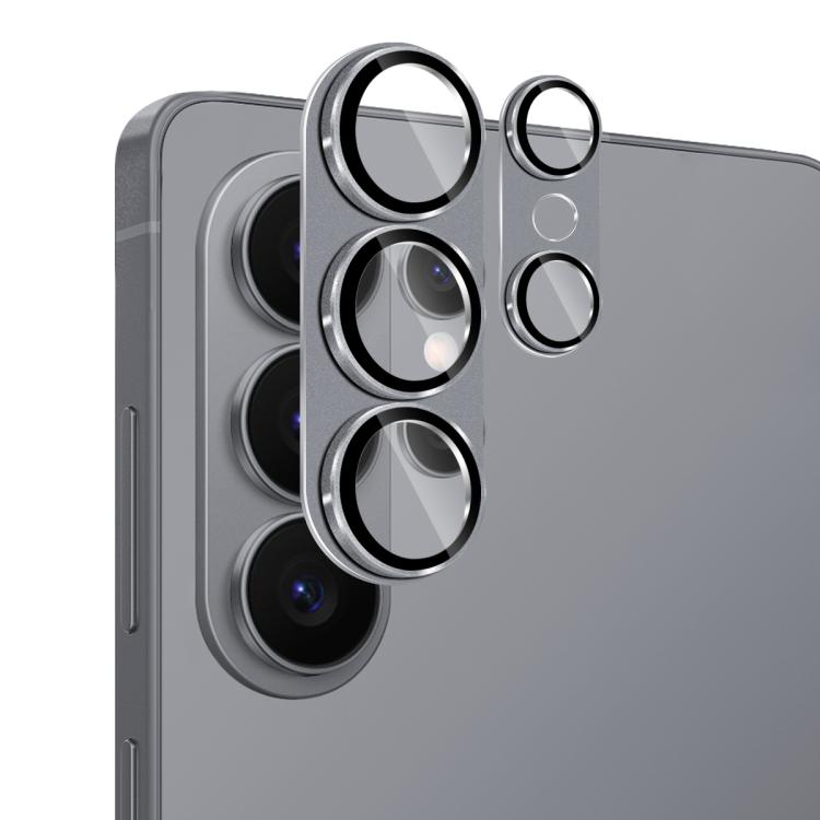 For Samsung Galaxy S26 Ultra 5G ENKAY Anti-reflection Camera Lens Aluminium Alloy Tempered Glass Film
