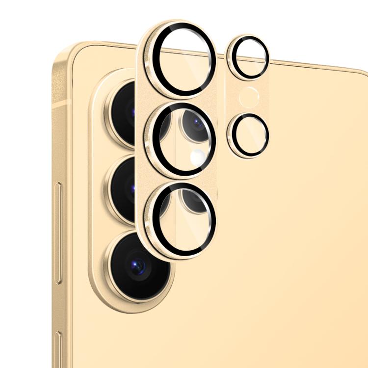 For Samsung Galaxy S26 Ultra 5G ENKAY Anti-reflection Camera Lens Aluminium Alloy Tempered Glass Film
