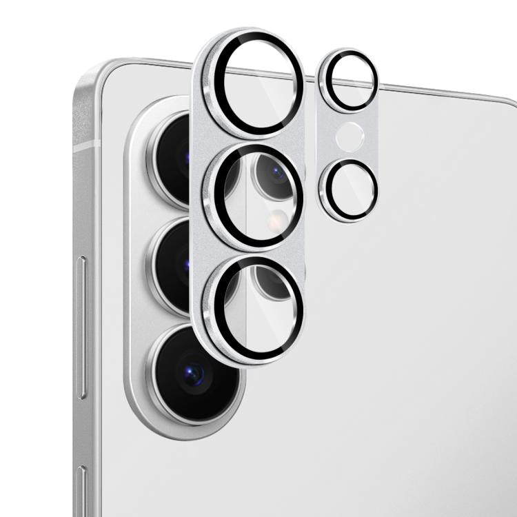 For Samsung Galaxy S26 Ultra 5G ENKAY Anti-reflection Camera Lens Aluminium Alloy Tempered Glass Film