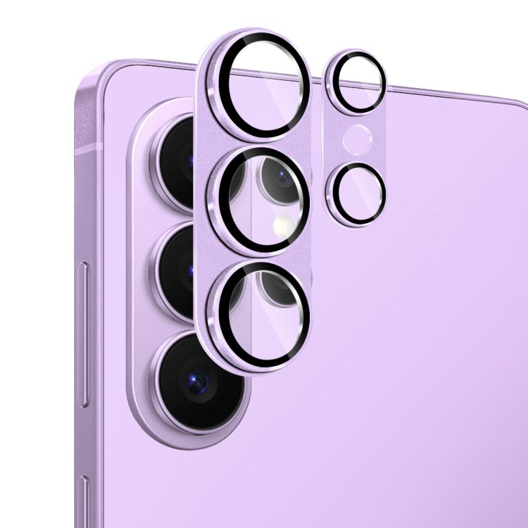 For Samsung Galaxy S26 Ultra 5G ENKAY Anti-reflection Camera Lens Aluminium Alloy Tempered Glass Film