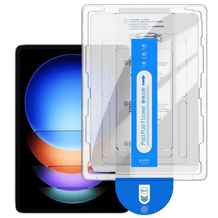 For Xiaomi Pad 6s Pro / 7s Pro Easy Install Box Dust-Free Curved Edge HD Tempered Glass Film