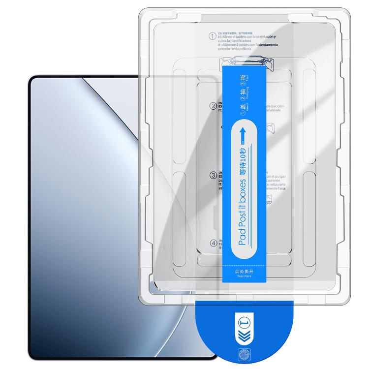 For Xiaomi Pad 7 Ultra Easy Install Box Dust-Free Curved Edge HD Tempered Glass Film