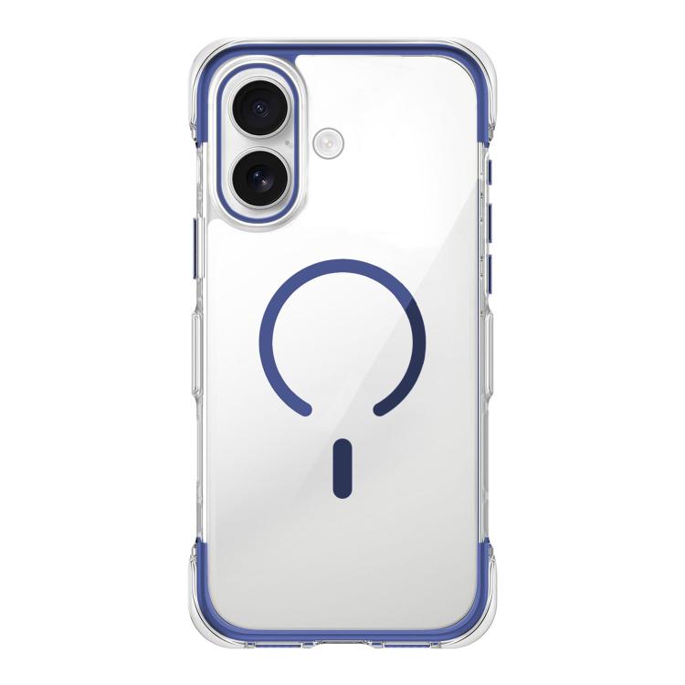 For iPhone 17 Vacuum-Sealed Transparent Airbag Magnetic Acrylic Phone Case