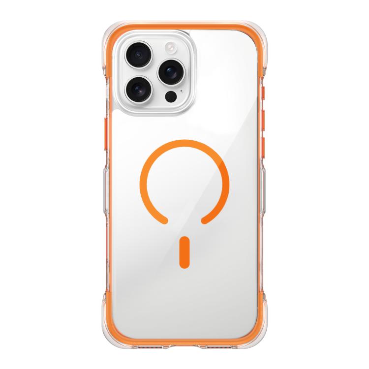 For iPhone 15 Pro Vacuum-Sealed Transparent Airbag Magnetic Acrylic Phone Case