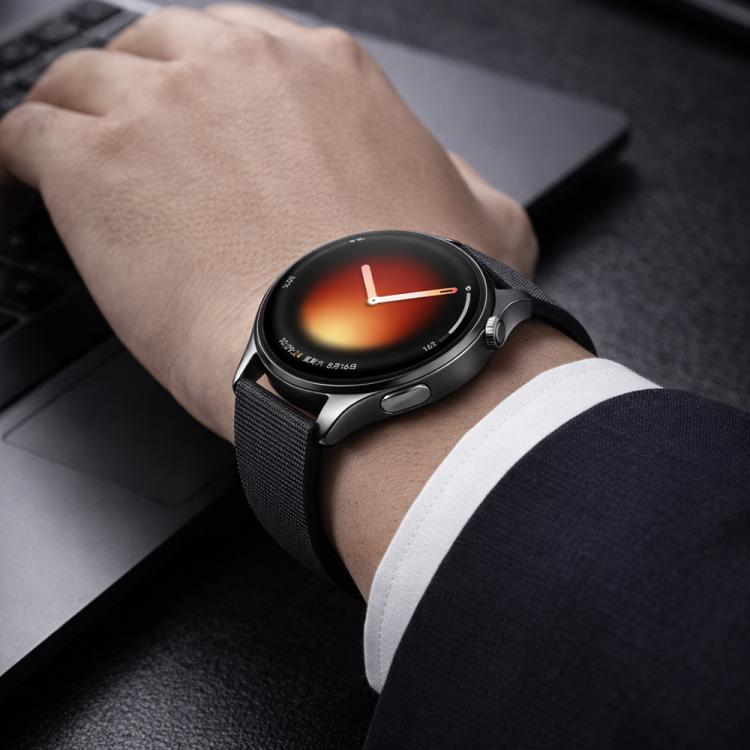 22mm Grain Textured Solid Color Silicone Watch Band