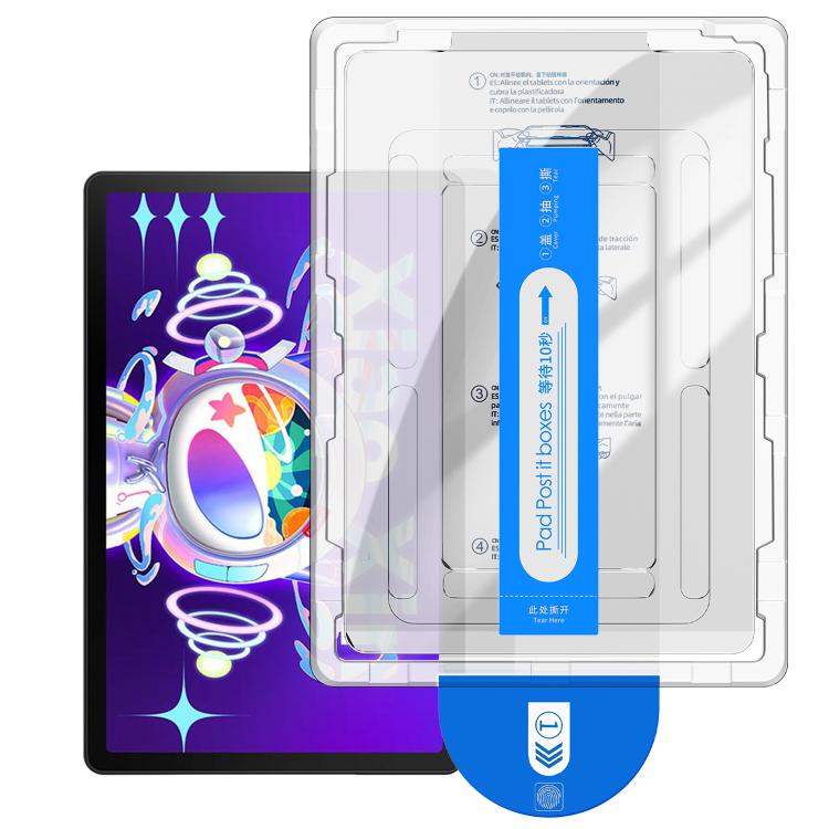 For Lenovo Xiaoxin Pad 2022 10.6 Easy Install Box Dust-Free Curved Edge HD Tempered Glass Film