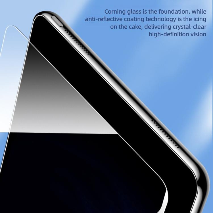 For Lenovo Xiaoxin Pad Pro 12.7 /  Tab P12 Easy Install Box Dust-Free Curved Edge HD Tempered Glass Film
