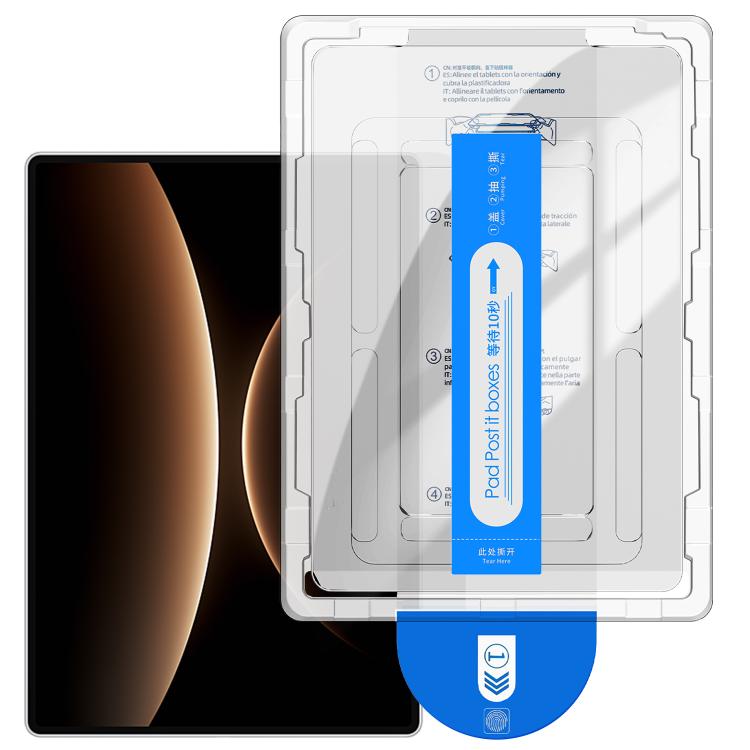 For Huawei MatePad Edge 14.2 Easy Install Box Dust-Free Curved Edge HD Tempered Glass Film