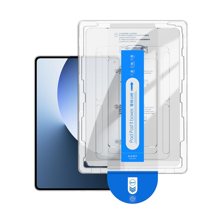 For Huawei MatePad Mini Easy Install Box Dust-Free Curved Edge HD Tempered Glass Film