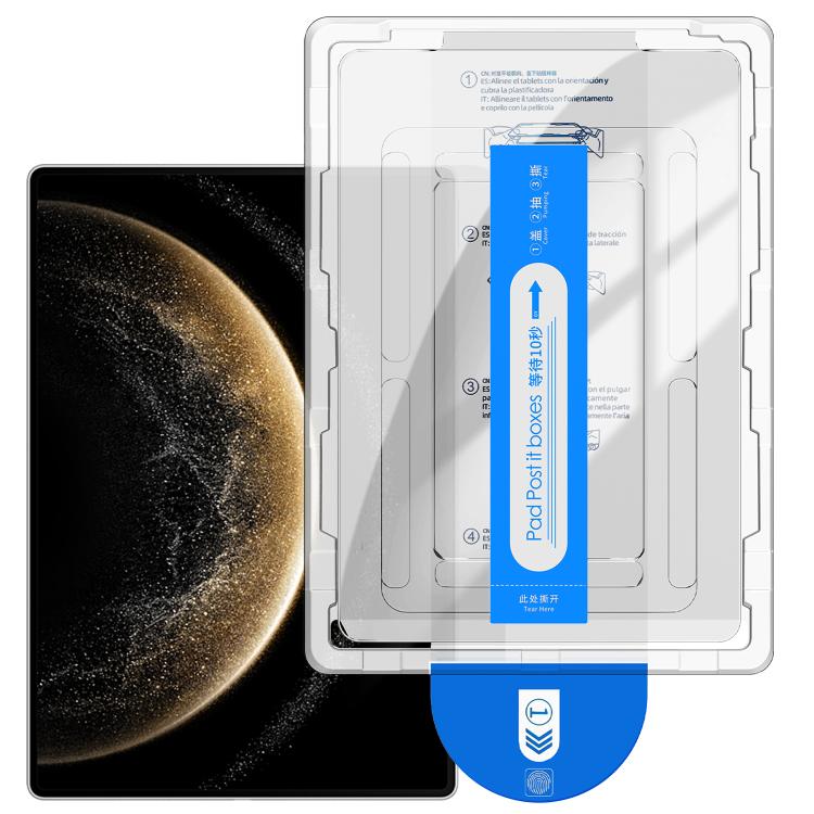 For Huawei MatePad Pro 13.2 Easy Install Box Dust-Free Curved Edge HD Tempered Glass Film