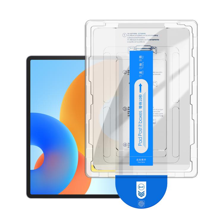 For Huawei MatePad 11.5 2024 Easy Install Box Dust-Free Curved Edge HD Tempered Glass Film