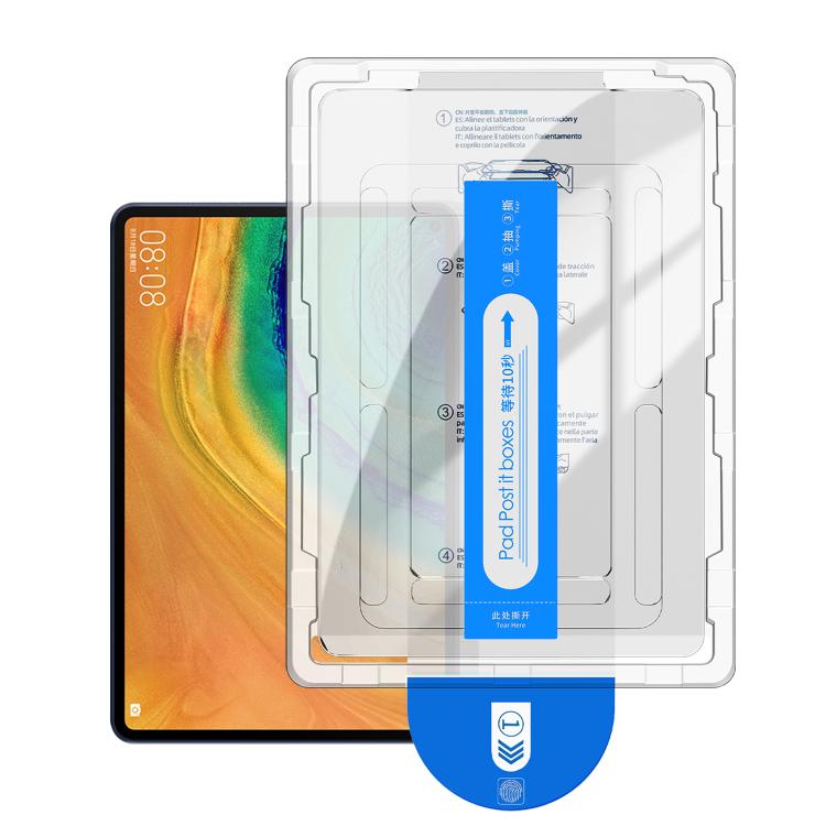 For Huawei MatePad Pro 10.8 Easy Install Box Dust-Free Curved Edge HD Tempered Glass Film