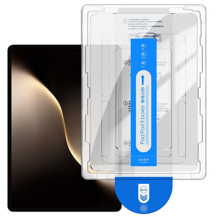 For Honor MagicPad3 13.3 Easy Install Box Dust-Free Curved Edge HD Tempered Glass Film