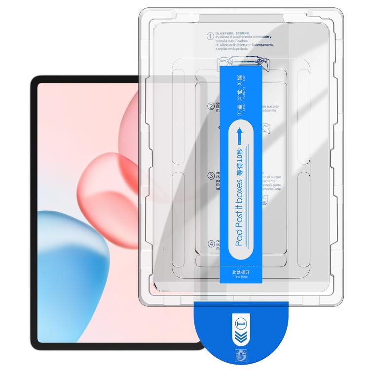 For Honor Pad 10 12.1 Easy Install Box Dust-Free Curved Edge HD Tempered Glass Film