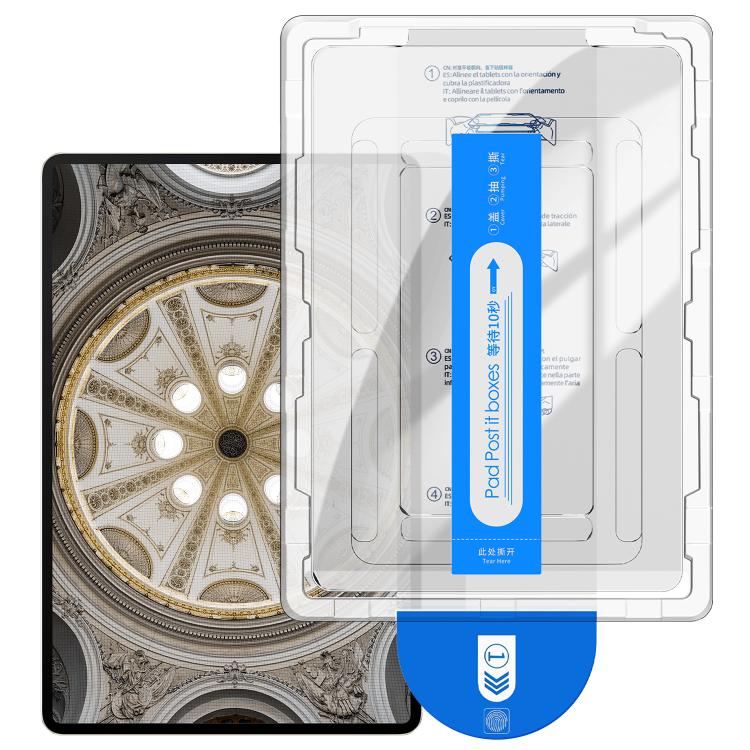 For Honor MagicPad 13 Easy Install Box Dust-Free Curved Edge HD Tempered Glass Film