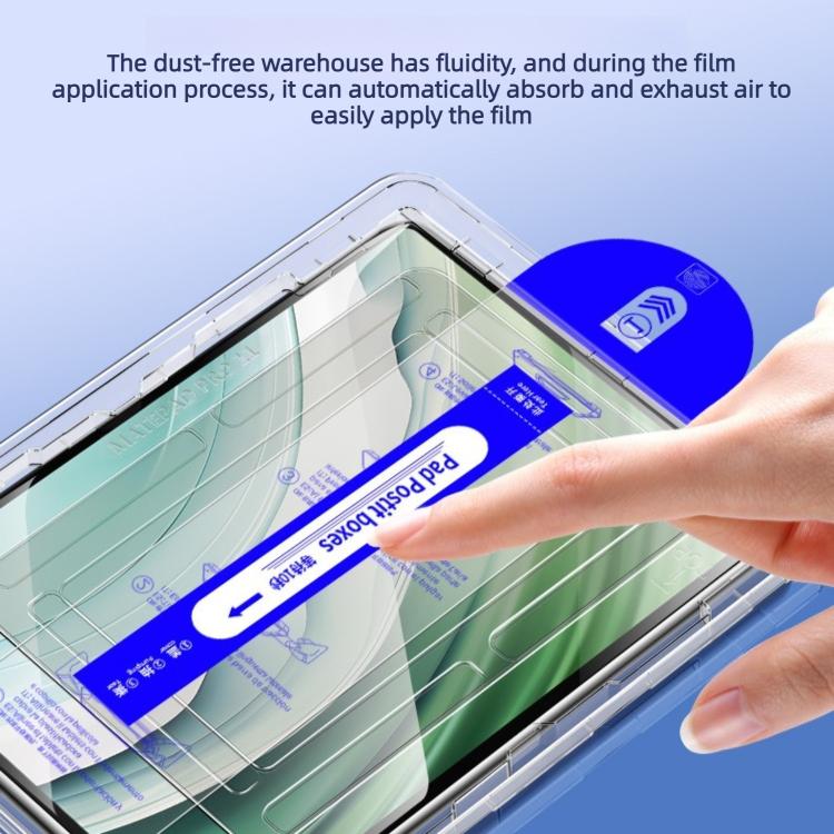 For Honor Pad 9 12.1 Easy Install Box Dust-Free Curved Edge HD Tempered Glass Film