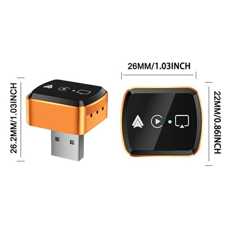 M71 Auto Wired to Wireless Converter 4 in 1 Smart Screen Mirroring Adapter AirPlay / Miracast