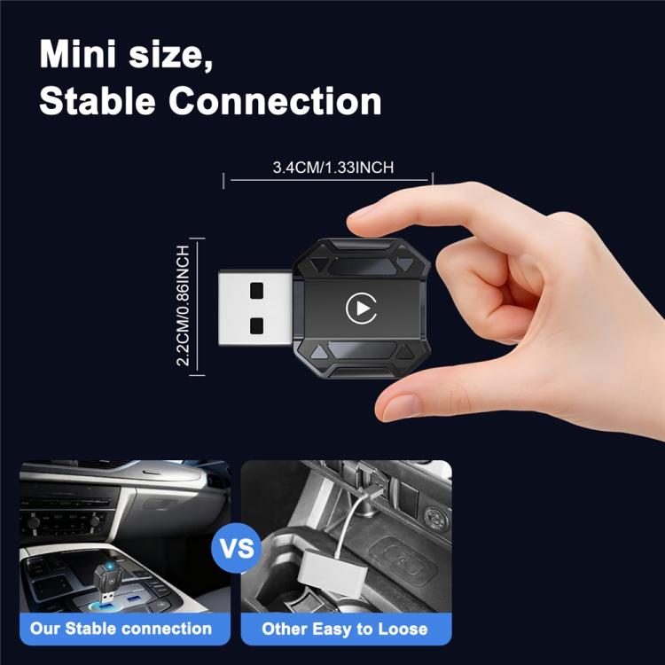 M36 CarPlay / Android Auto Wired to Wireless Converter 2 in 1 Ai Box Wireless Car Adapter