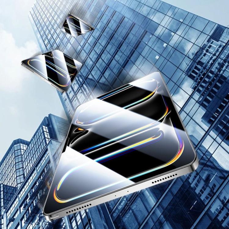 For iPad 2025 / 2022 Easy Install Box Dust-Free HD Eye-Protection Tempered Glass Tablet Film
