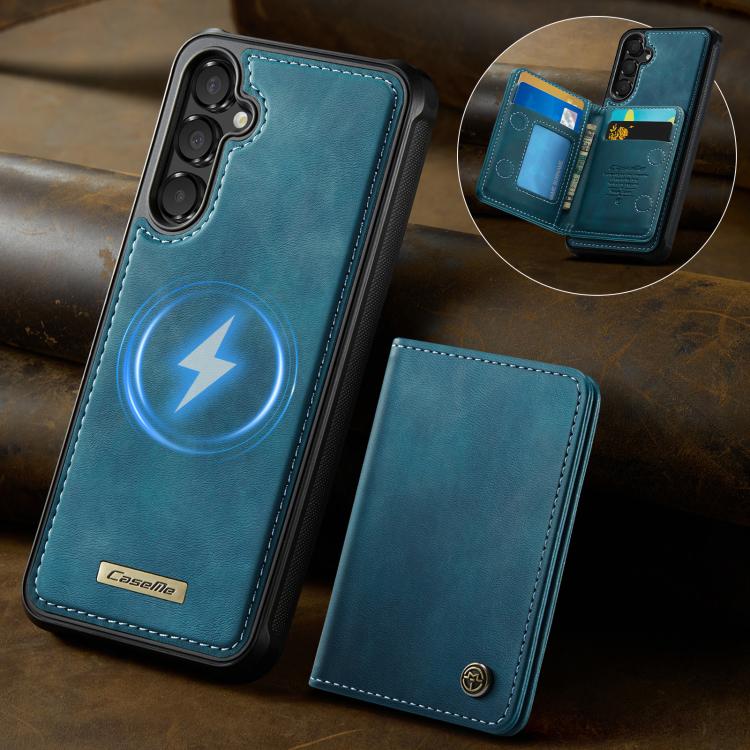 For Samsung Galaxy A17 CaseMe Me80 Series Detachable Wallet Magnetic RFID Vegan Leather Phone Case
