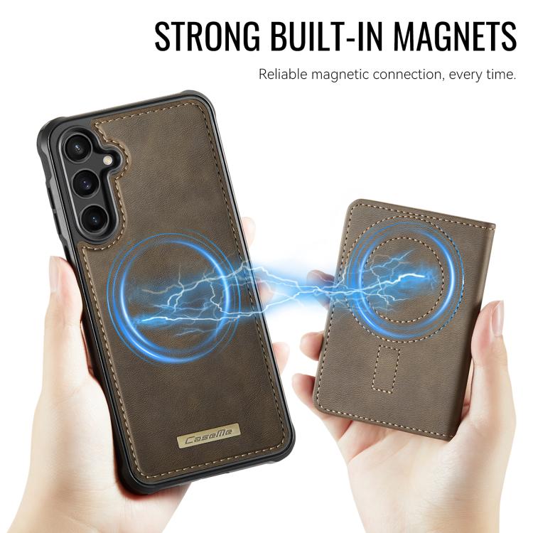 For Samsung Galaxy A54 5G CaseMe Me80 Series Detachable Wallet Magnetic RFID Vegan Leather Phone Case
