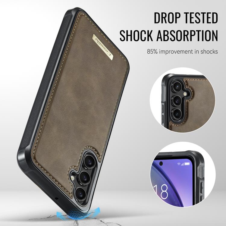 For Samsung Galaxy A54 5G CaseMe Me80 Series Detachable Wallet Magnetic RFID Vegan Leather Phone Case