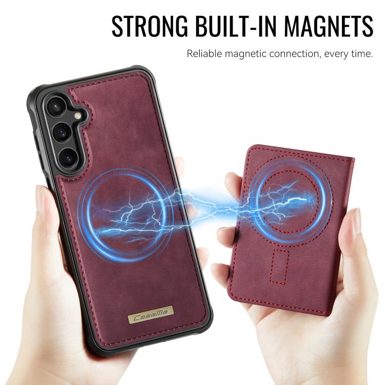For Samsung Galaxy A54 5G CaseMe Me80 Series Detachable Wallet Magnetic RFID Vegan Leather Phone Case