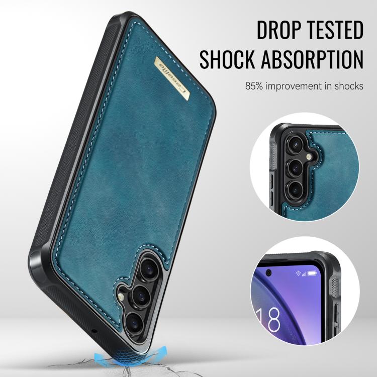 For Samsung Galaxy A54 5G CaseMe Me80 Series Detachable Wallet Magnetic RFID Vegan Leather Phone Case