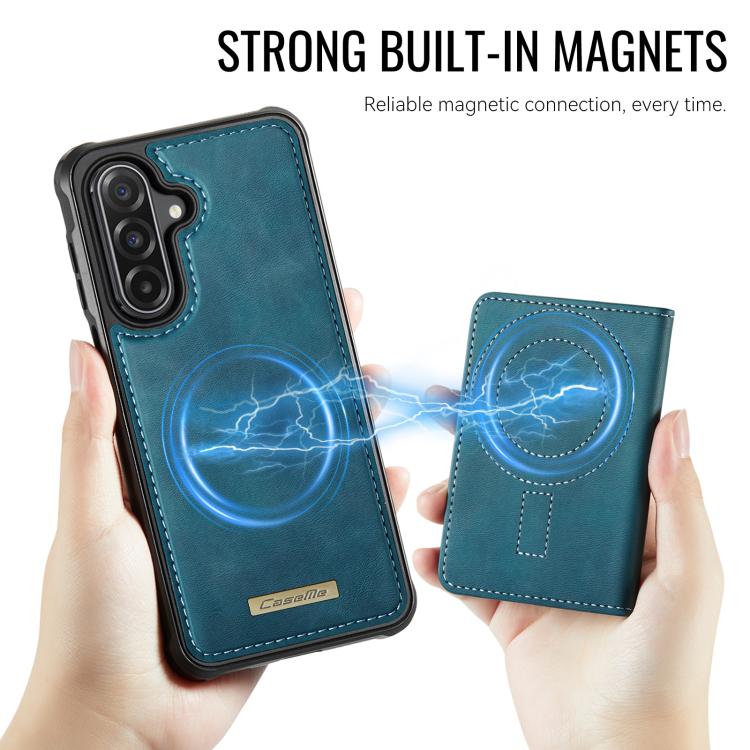 For Samsung Galaxy A56 5G CaseMe Me80 Series Detachable Wallet Magnetic RFID Vegan Leather Phone Case