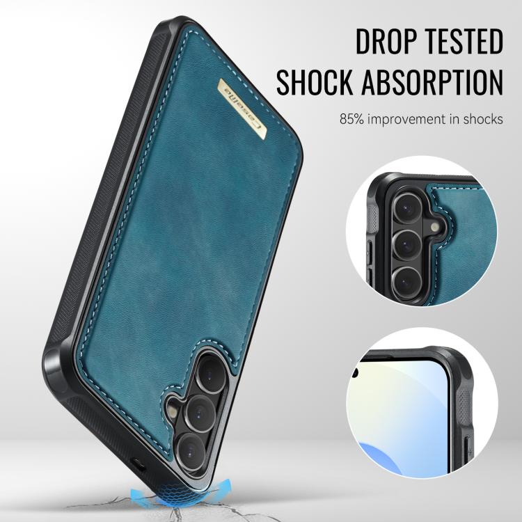 For Samsung Galaxy S26 5G CaseMe Me80 Series Detachable Wallet Magnetic RFID Vegan Leather Phone Case