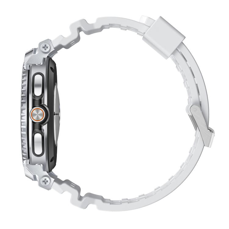 For Samsung Galaxy Watch8 / Watch8 Classic Breathable Dual Row Perforated Silicone Watch Band
