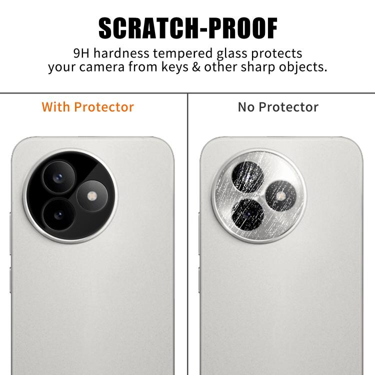 For Redmi K80 Ultra Kalebol Silk-Screened HD Anti-Fingerprint AR Integrated Camera Lens Tempered Glass Film