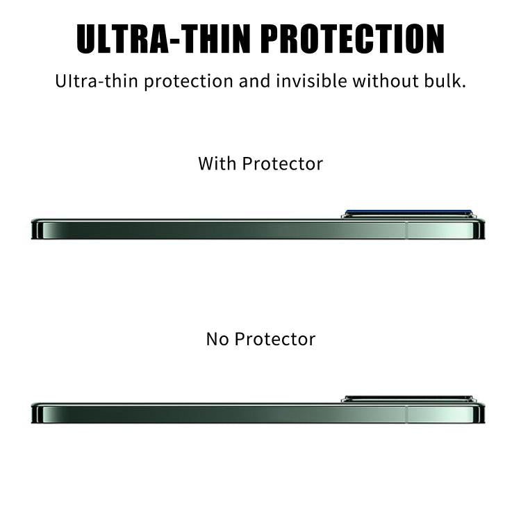 For Xiaomi 14 Kalebol Silk-Screened HD Anti-Fingerprint AR Integrated Camera Lens Tempered Glass Film