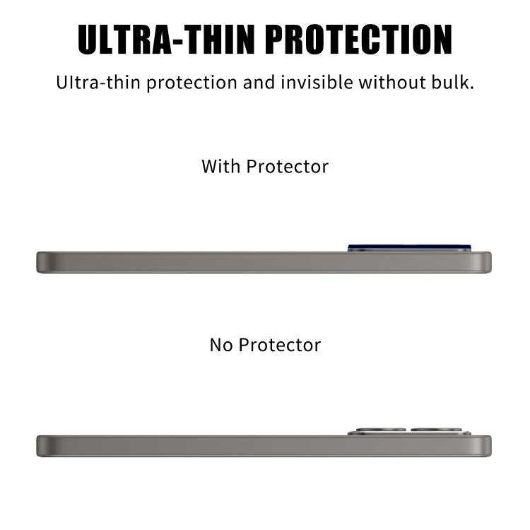 For Xiaomi 14T Pro Kalebol Silk-Screened HD Anti-Fingerprint AR Integrated Camera Lens Tempered Glass Film