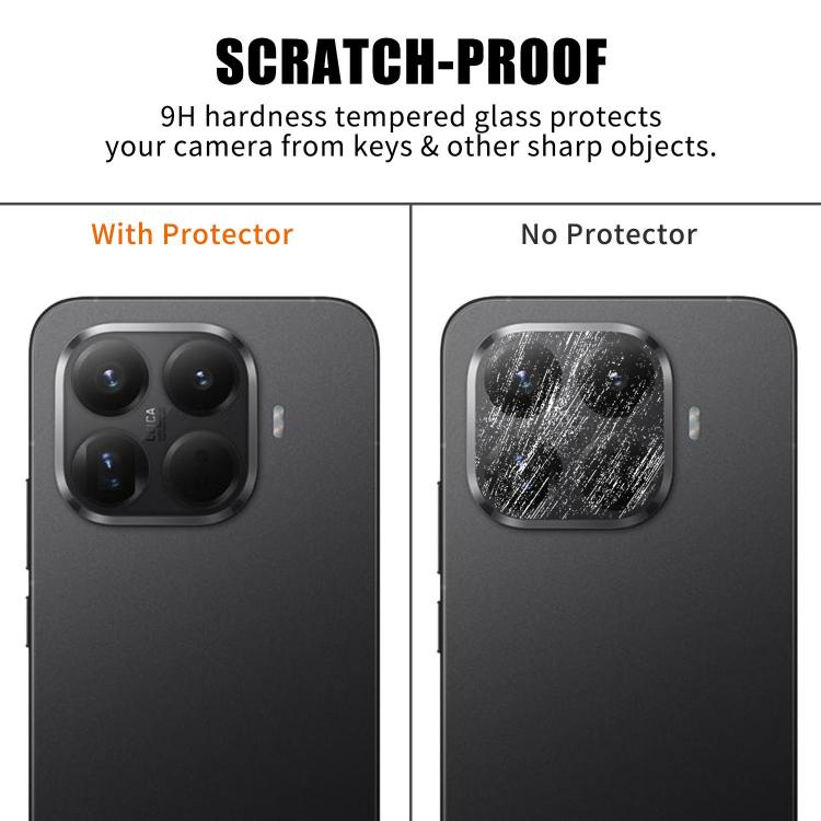 For Xiaomi 15T Pro Kalebol Transparent HD Anti-Fingerprint AR Integrated Camera Lens Tempered Glass Film