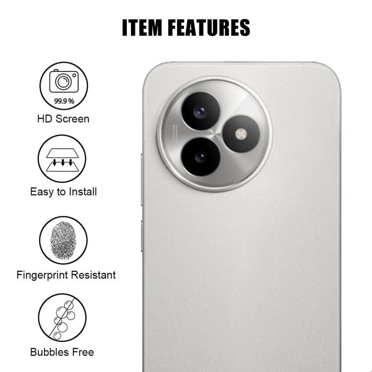 For Redmi K80 Ultra Kalebol Transparent HD Anti-Fingerprint AR Integrated Camera Lens Tempered Glass Film