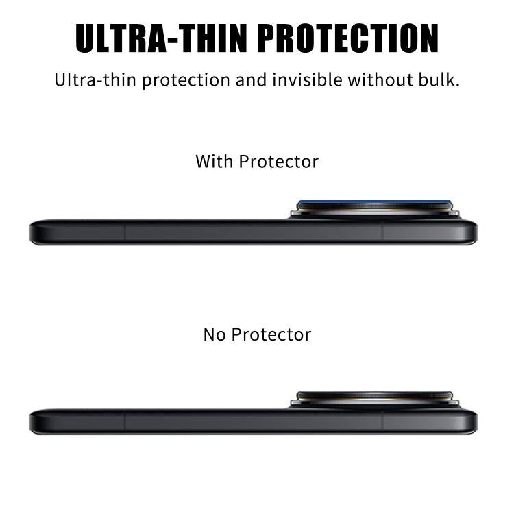 For Xiaomi 14 Ultra Kalebol Transparent HD Anti-Fingerprint AR Integrated Camera Lens Tempered Glass Film