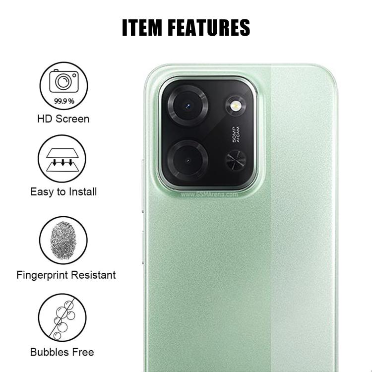 For Xiaomi Poco C85 4G / 5G Kalebol Transparent HD Anti-Fingerprint AR Integrated Camera Lens Tempered Glass Film