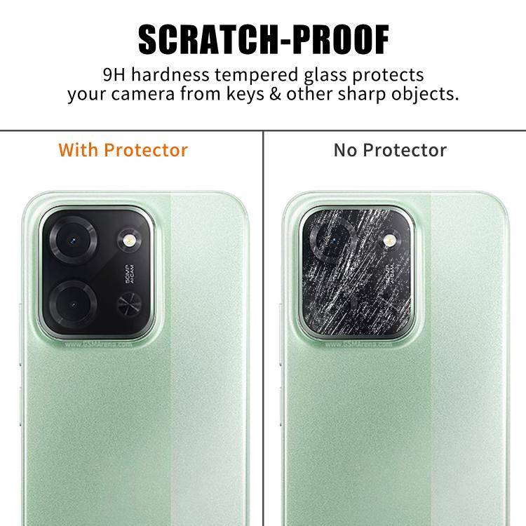 For Xiaomi Poco C85 4G / 5G Kalebol Transparent HD Anti-Fingerprint AR Integrated Camera Lens Tempered Glass Film